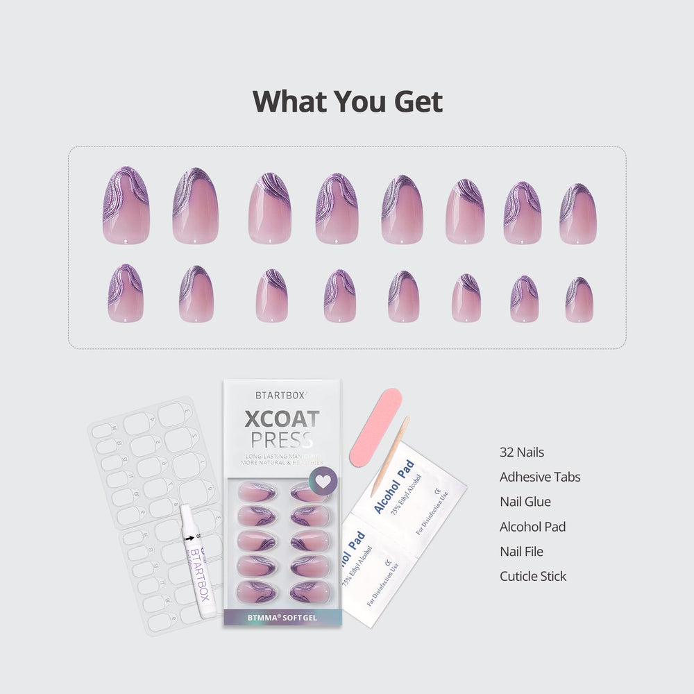 BTArtbox Nails blending with natural cuticle for seamless appearance