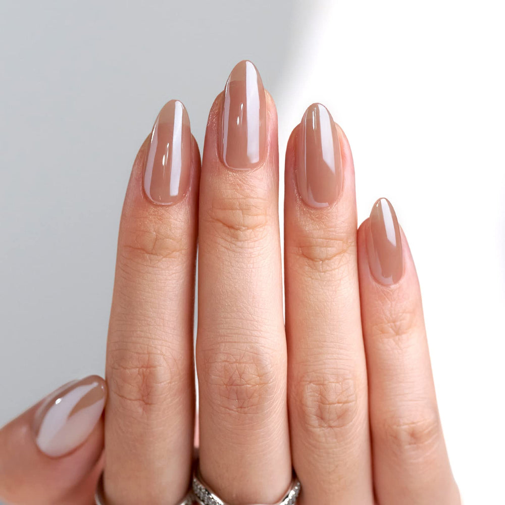 BTArtbox ongles amande chrome automne : allure chic pour les fêtes