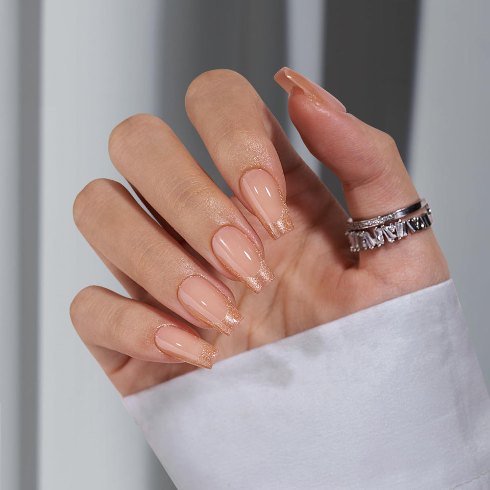 BTArtbox ongles coffin tailles variées, ajustement personnalisé pour chaque doigt.