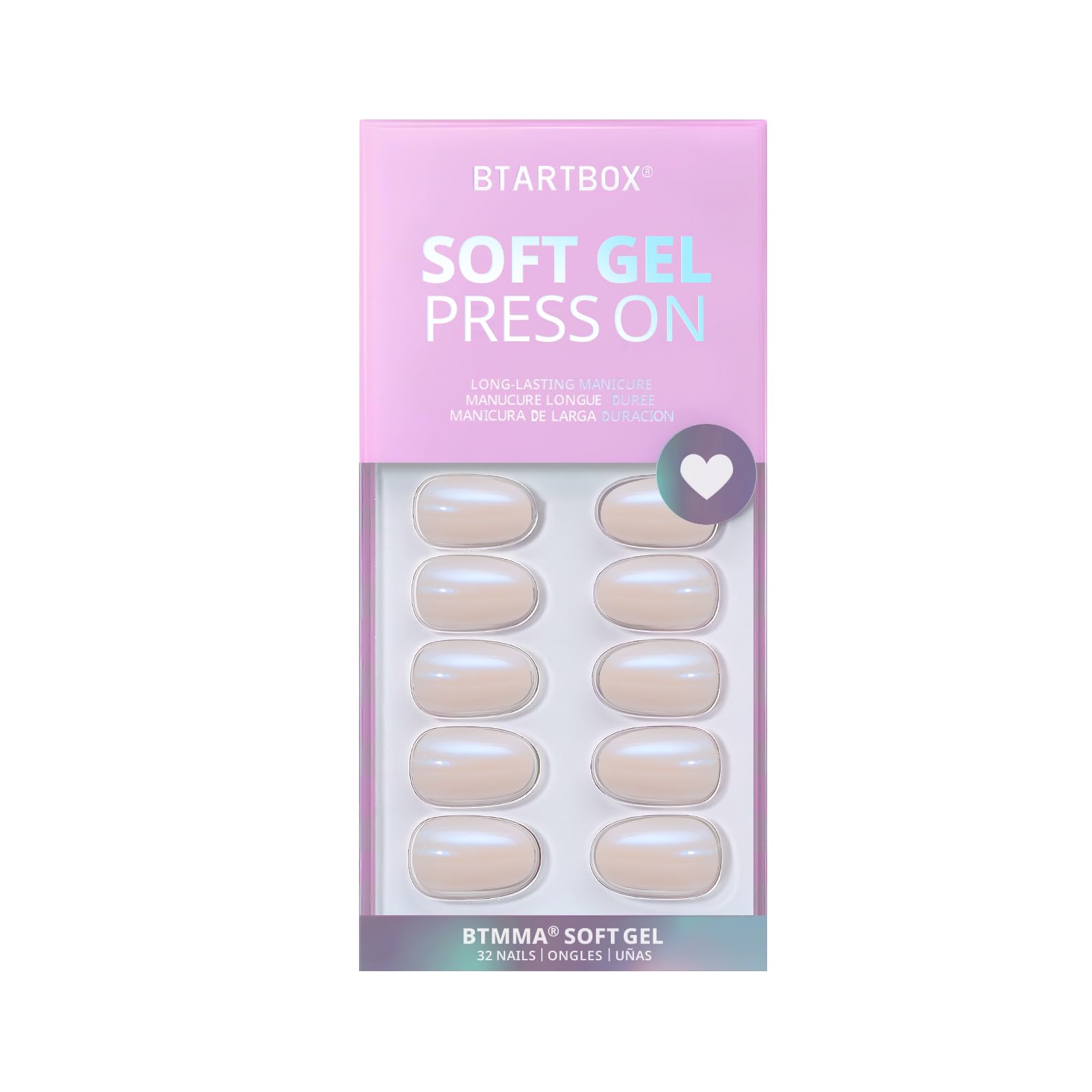 BTArtbox ongles en gel doux, sensation naturelle et flexible.