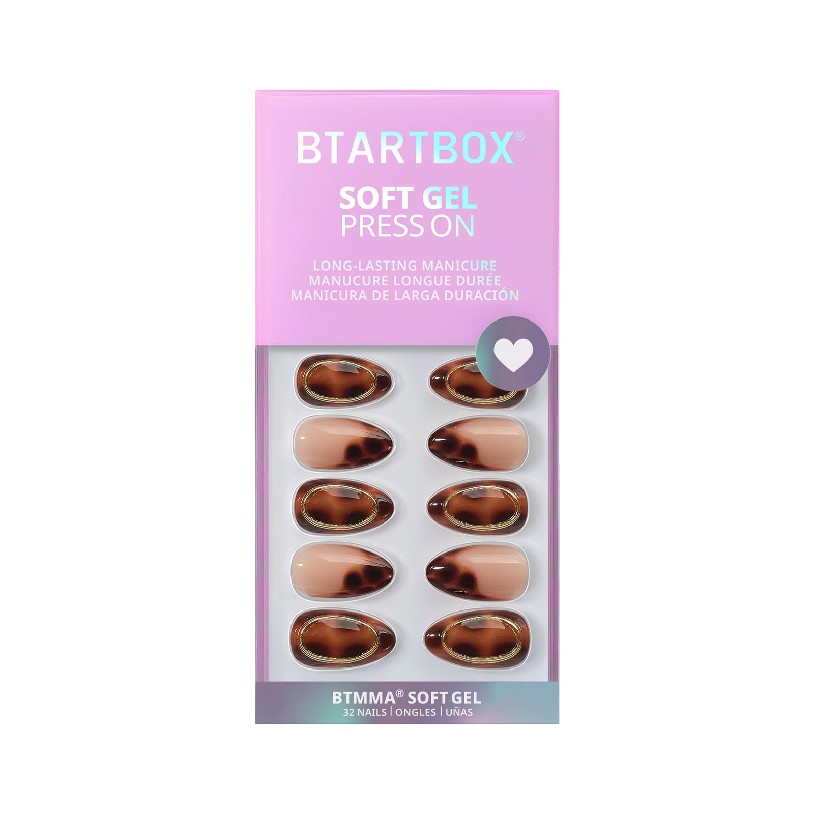 Kit ongles BTArtbox à domicile pour manucure rapide