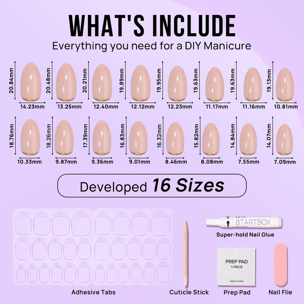 BTArtbox Kit 32 pièces – 16 tailles et étui inclus pour un remplacement pratique