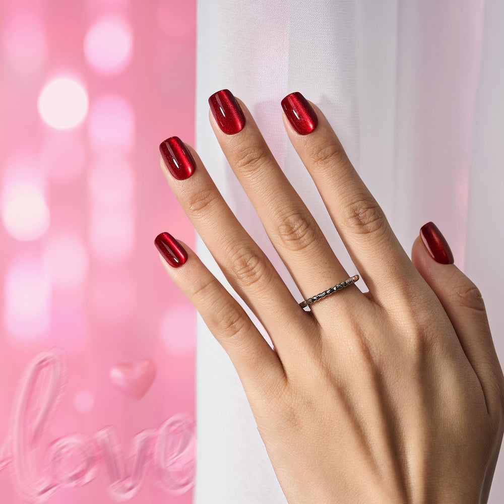 Ongles Cat Eye BTArtbox, look brillant pour vie active et sorties.