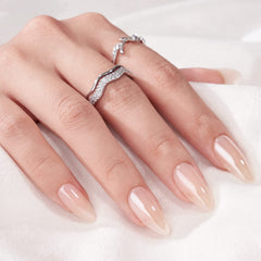 BTArtbox ongles pression fini chrome brillant et élégant.