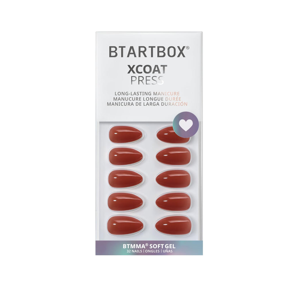 BTArtbox short almond nails suit daily outfits and trends