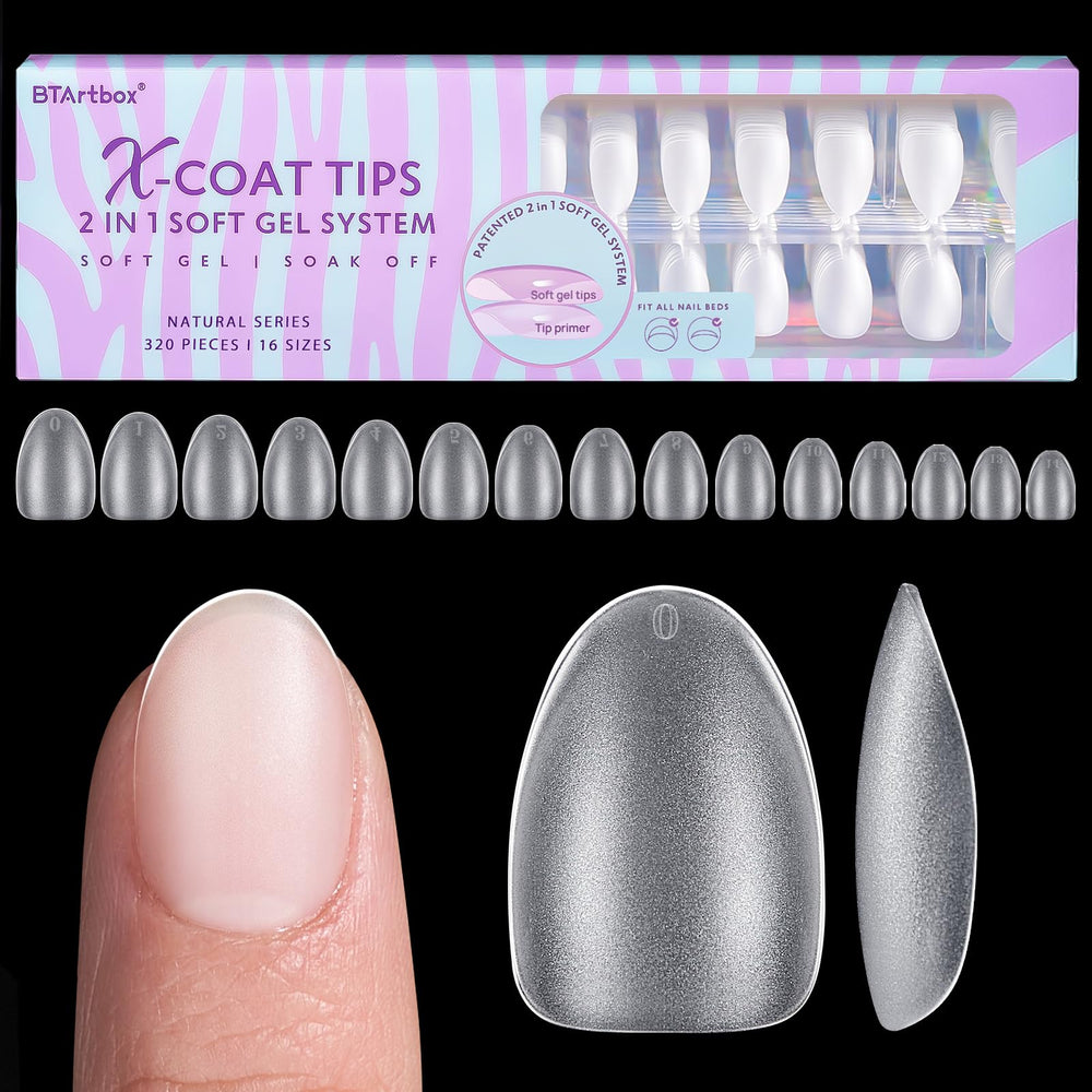 BTArtbox XCOATTIPS : primer sur l'ongle pour adhérence renforcée et finition naturelle.