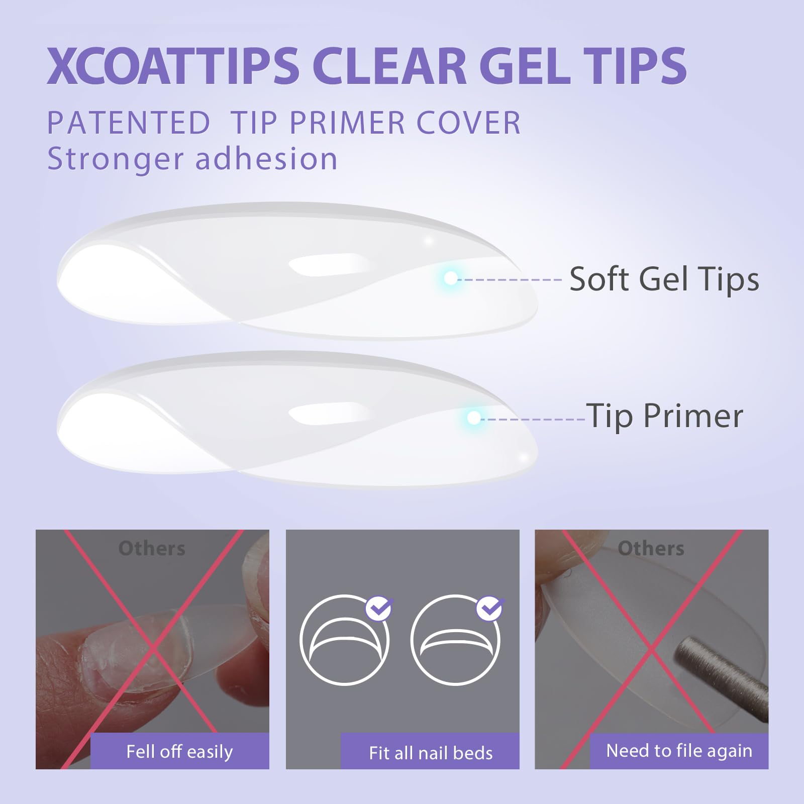 BTArtbox XCOATTIPS : embout gel doux pour un ajustement confortable.