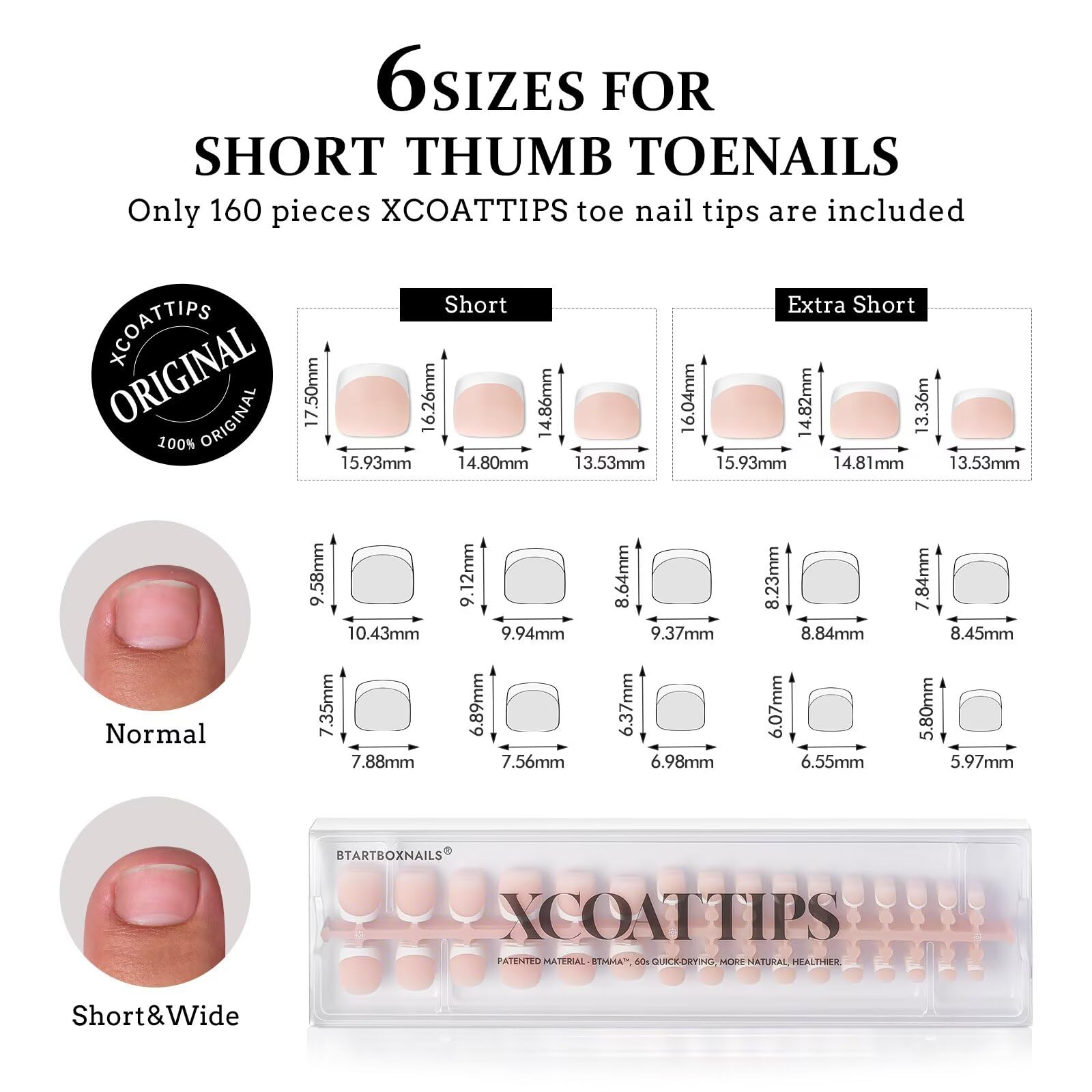 BTArtboxnails design français pointe pour un aspect net et discret