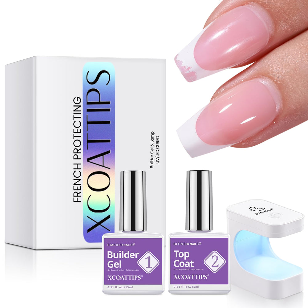 BTArtboxnails gel-builder longue tenue sur ongles, protection durable