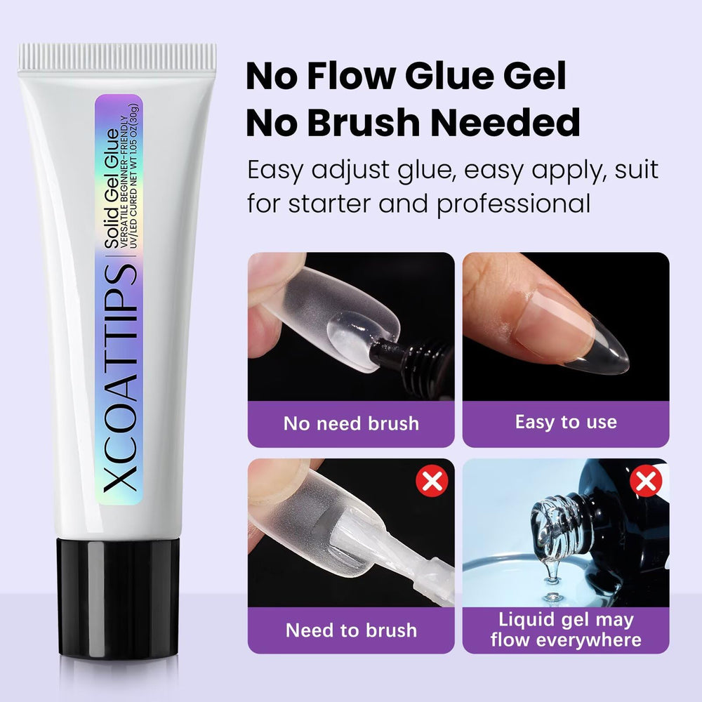 BTArtboxnails gel solide nécessitant durcissement de 45 à 60 secondes.