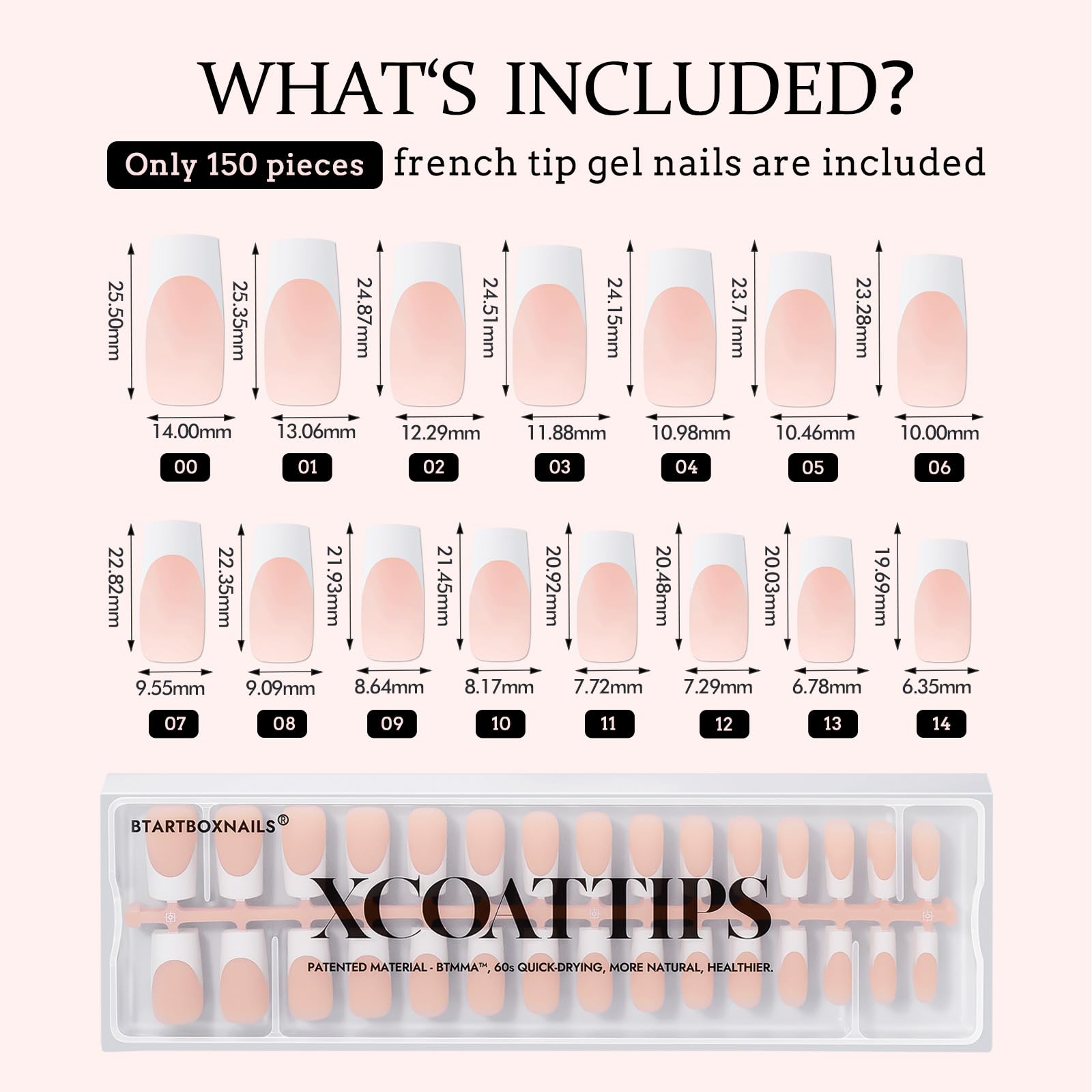 BTArtboxnails kit complet d’extensions pour usage pro ou domestique.