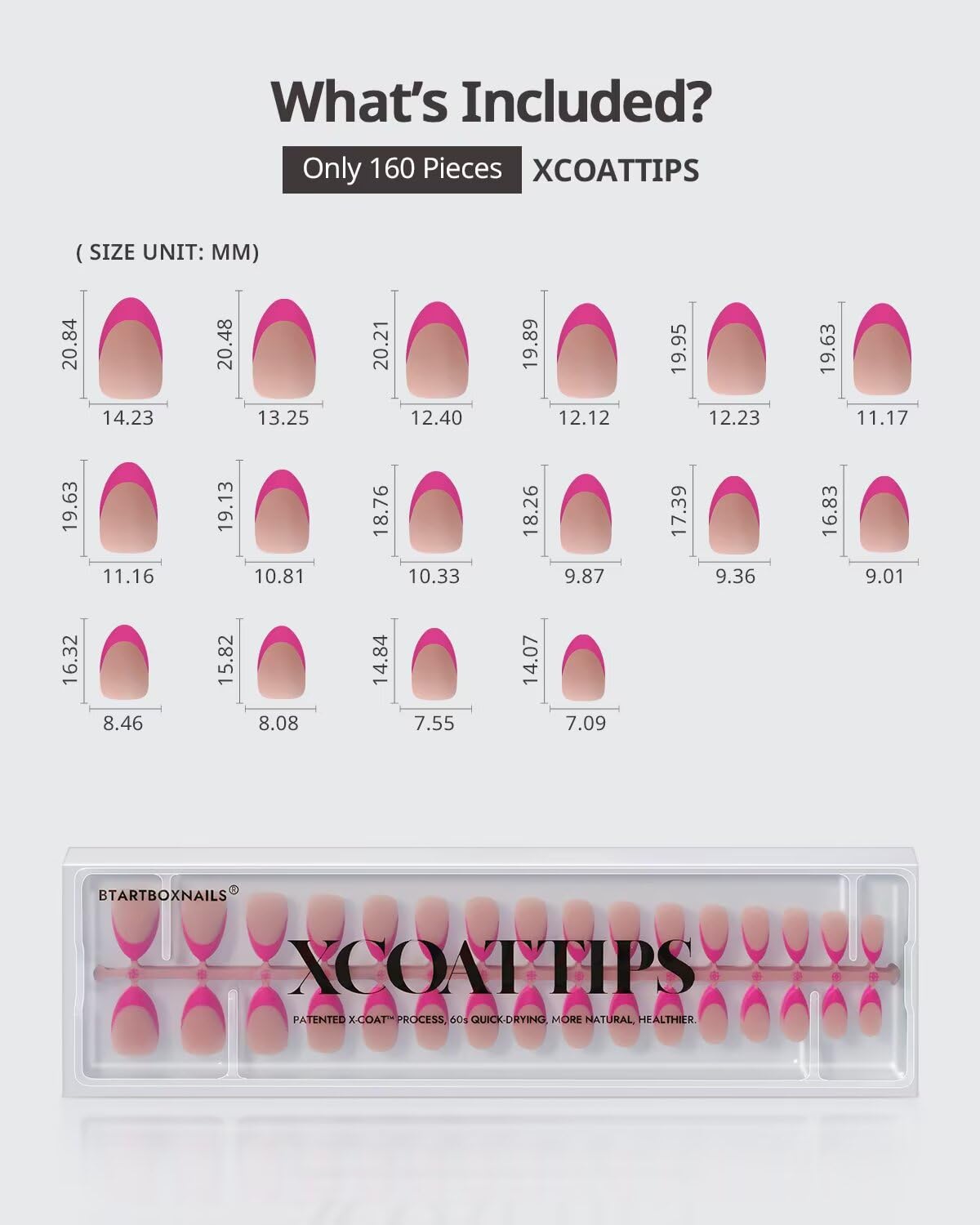 BTArtboxnails XCOATTIPS: pose à domicile rapide, résultats soignés