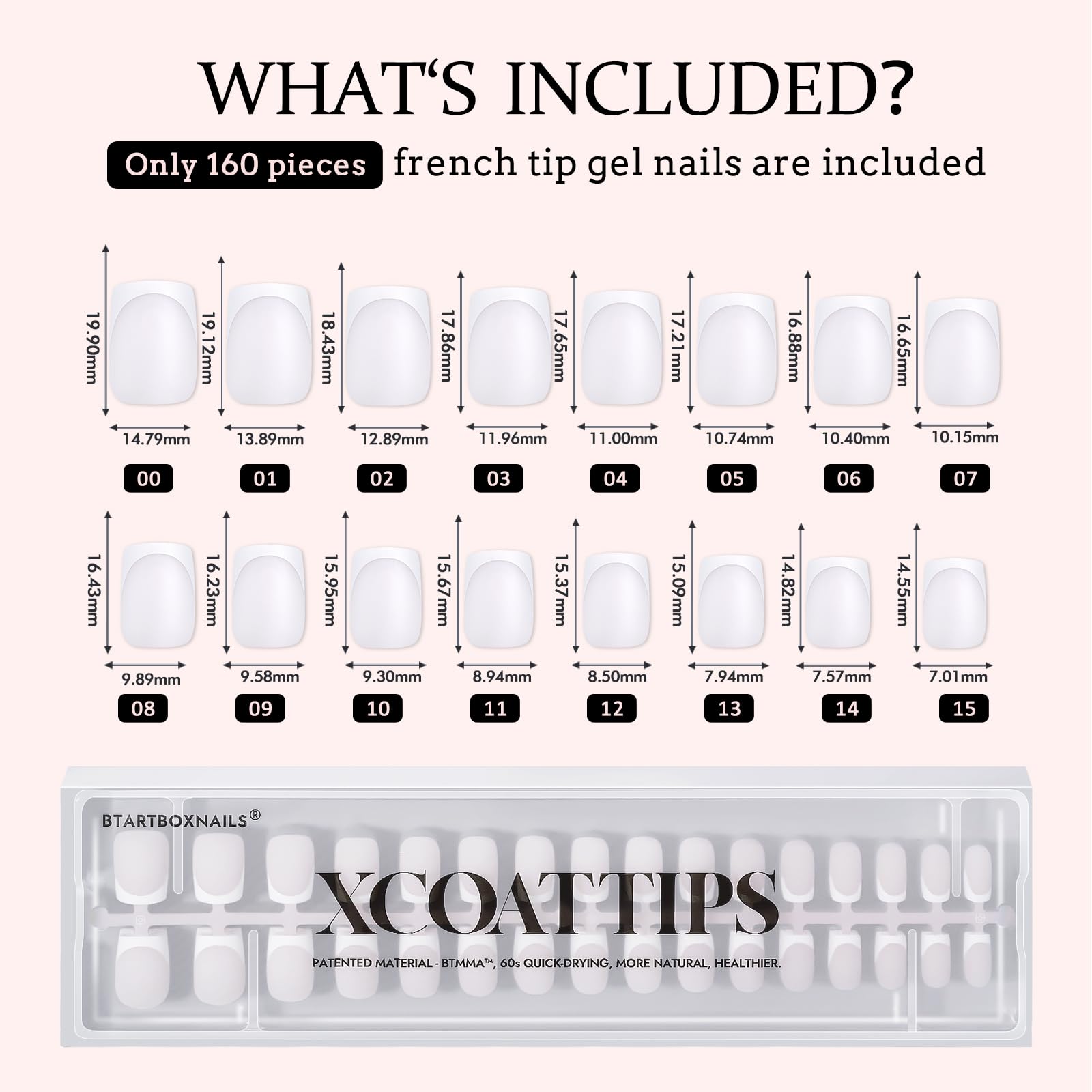 BTArtboxnails XCOATTIPS : pose rapide en moins de dix minutes.