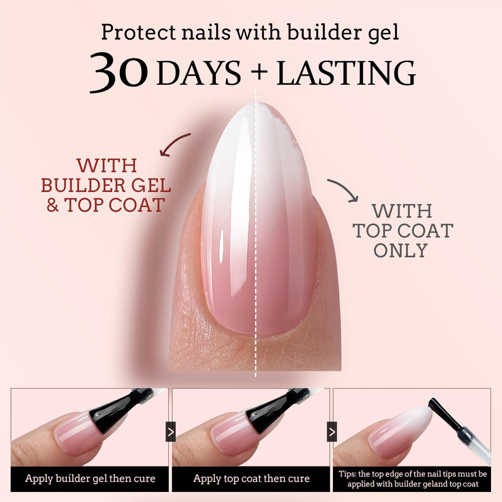 BTArtboxnails XCOATTIPS Confort et ajustement: pose sans douleur.