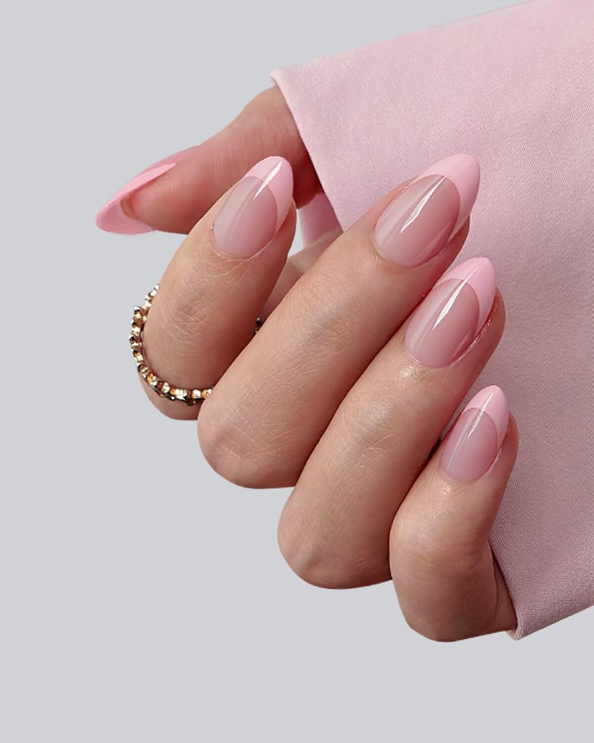 BTArtboxnails XCOATTIPS - ensemble 160 pièces roses pour tailles variées