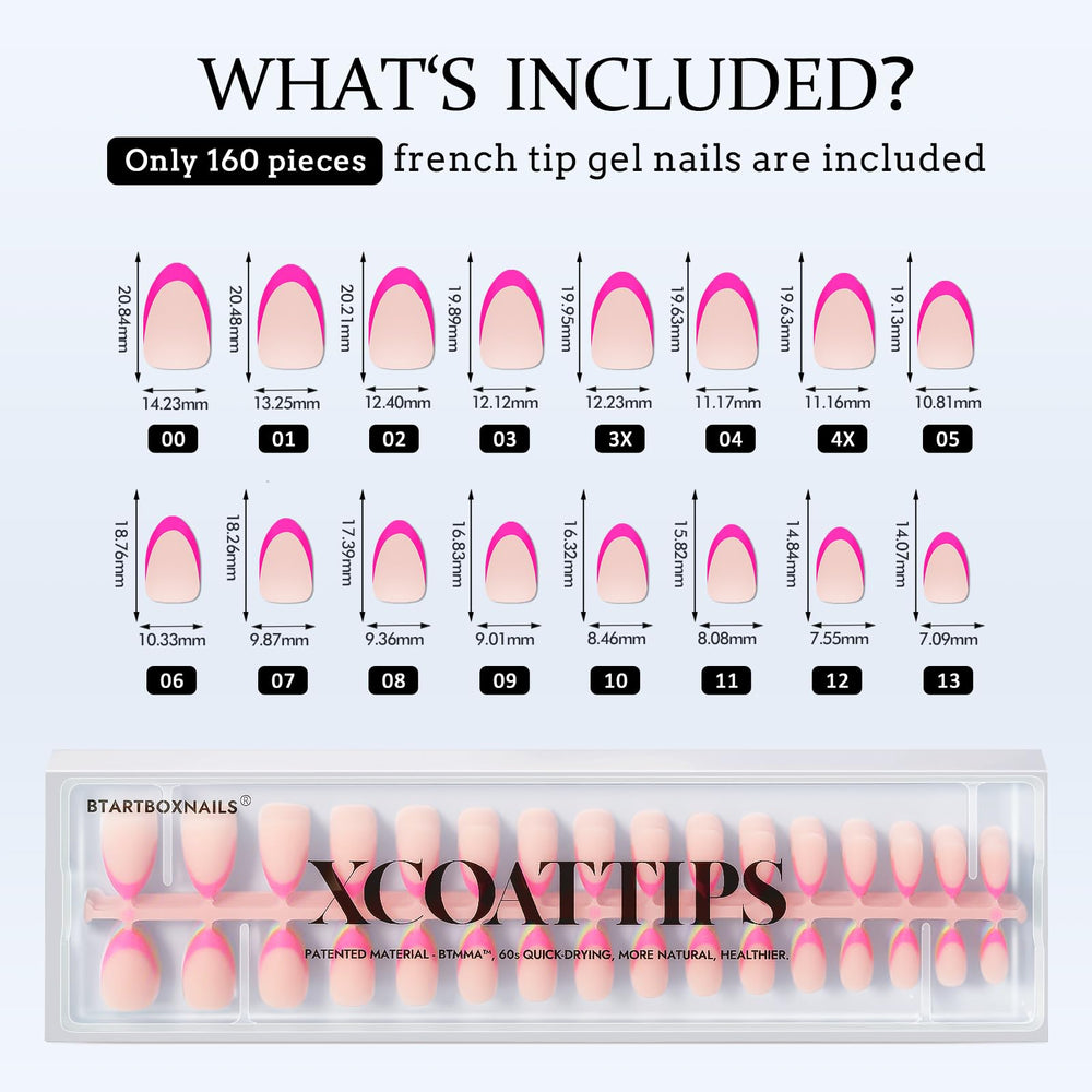 BTArtboxnails XCOATTIPS – extension-maison-20min: pratique et économique.