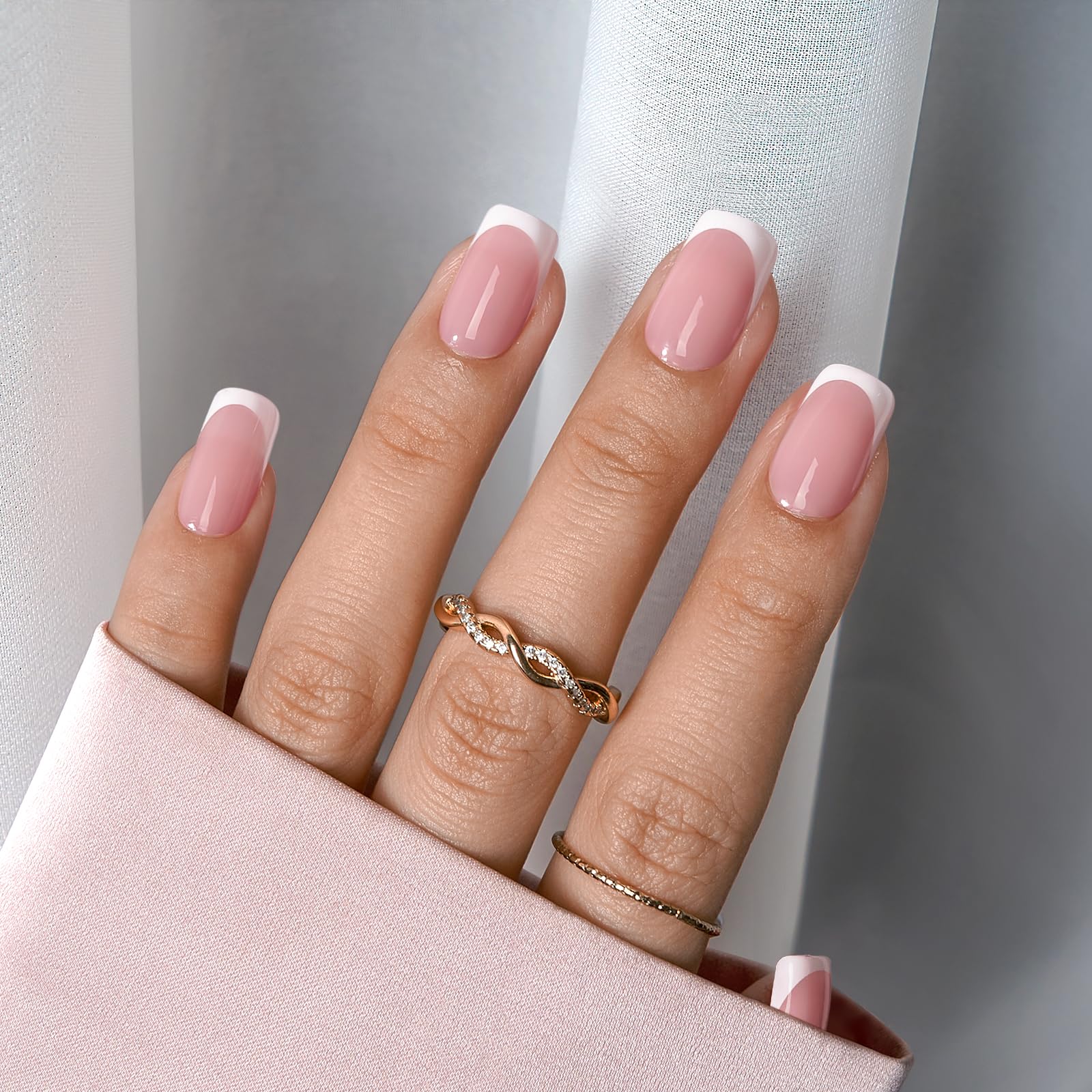 BTArtboxnails XCOATTIPS gel doux rose pour rendu naturel