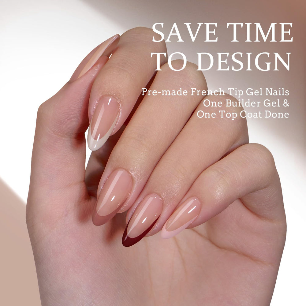 XCOATTIPS: gel doux offrant un aspect naturel et confortable sur les ongles