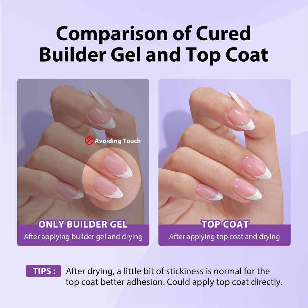 BTArtboxnails XCOATTIPS surface lisse prête pour finition
