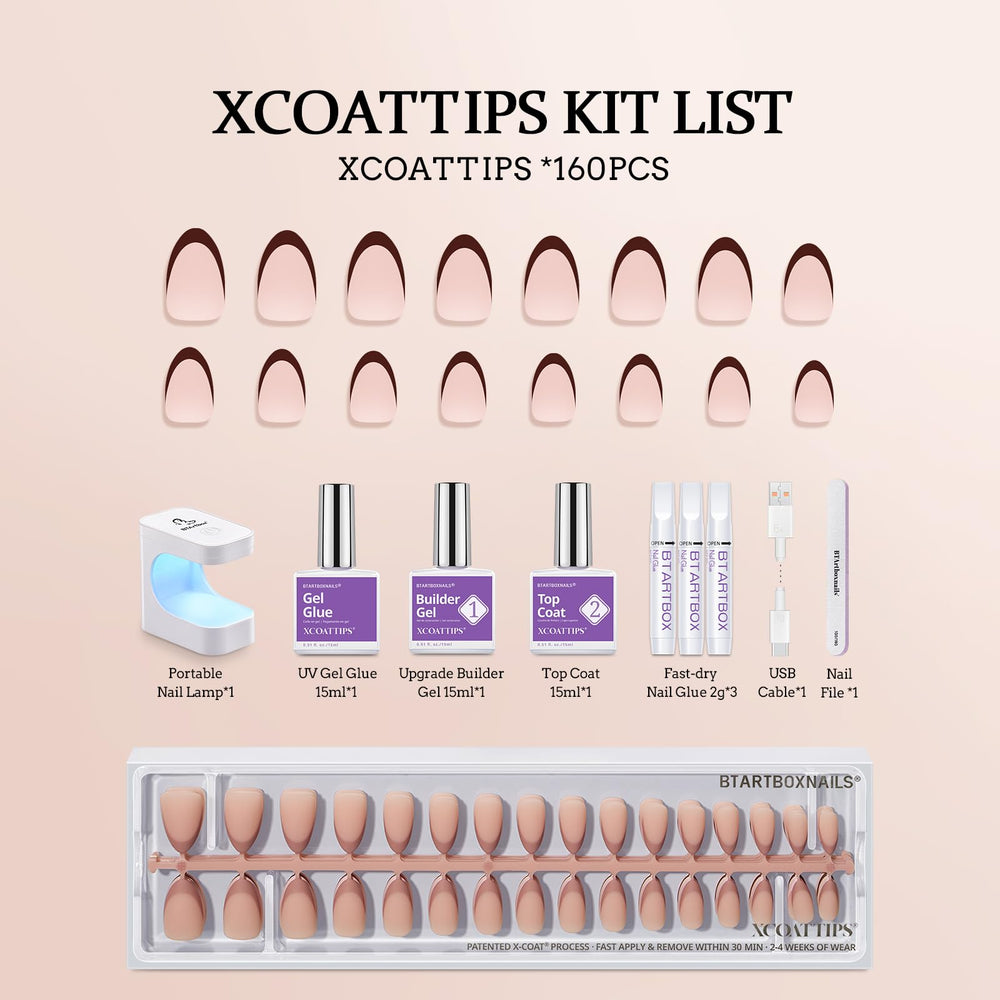 BTArtboxnails XCOATTIPS – top coat brillant et finition lisse.