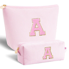 Btffitting sac maquillage avec initiales personalisees, cadeau sentimental et pratique.