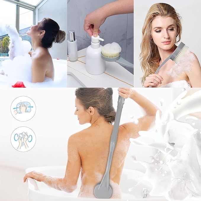 BTideas brosse-dos-exfoliation-douce, exfoliation légère pour la peau