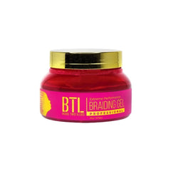 Gel BTL tressage pro, flacon 16 oz, tenue maximale sans résidu pour coiffage professionnel