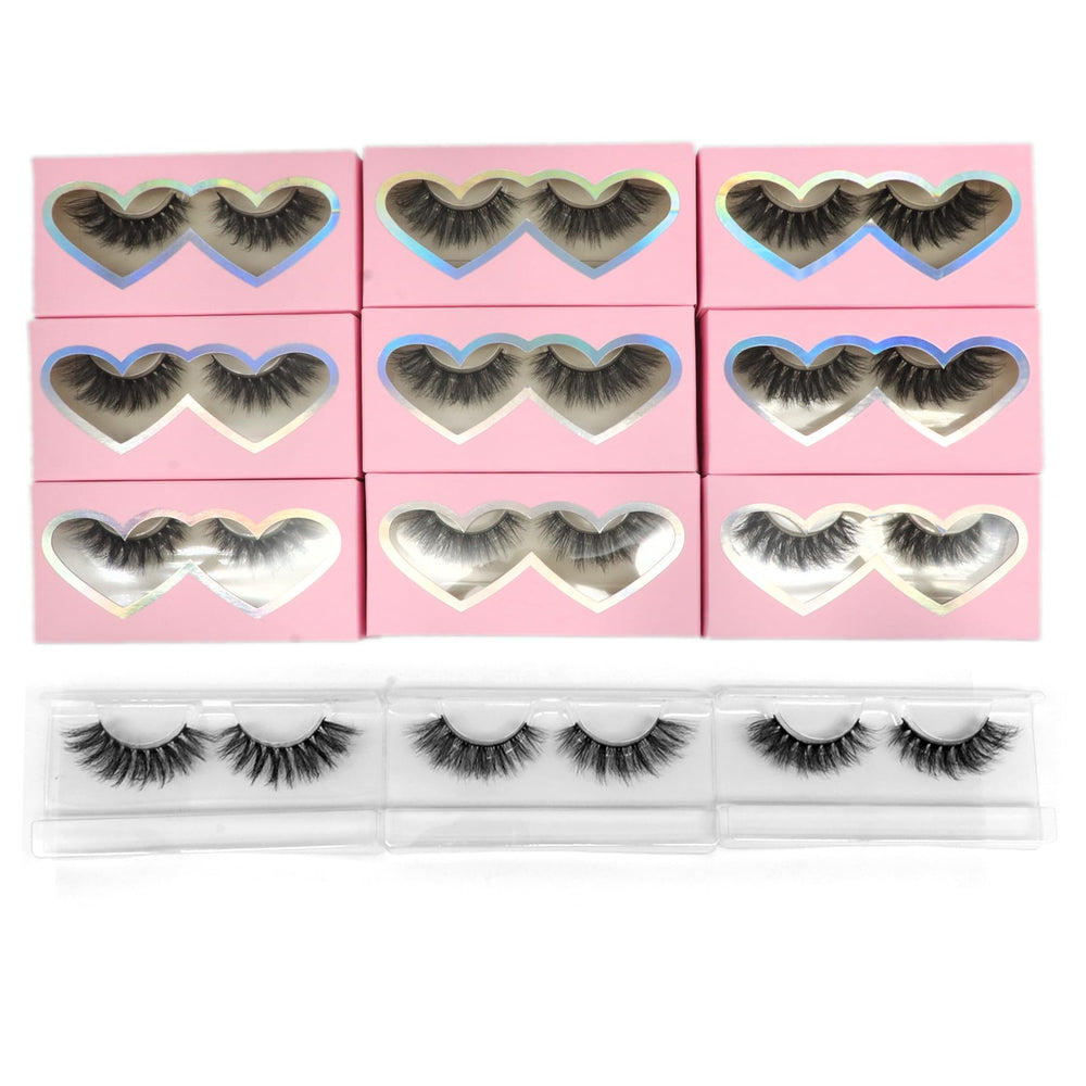 BTLLSSH cils 3D5D bande coton mince pour un port léger.