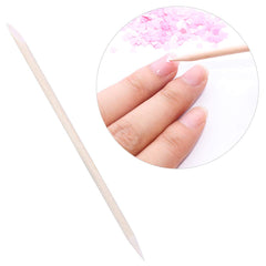 BTYMS batons cuticule orange surface lisse évite irritations lors du soin des ongles