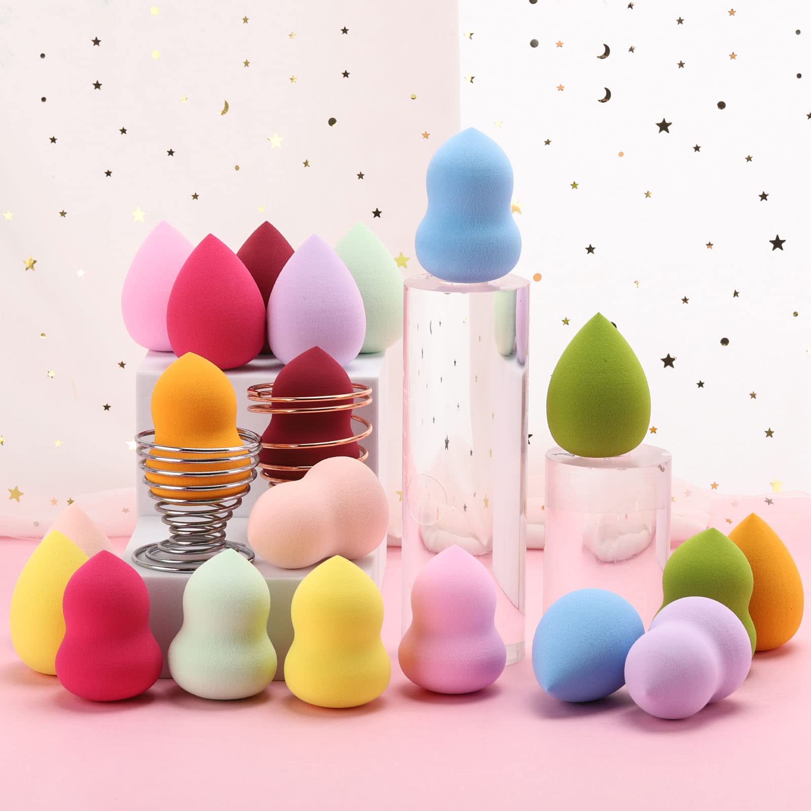 BTYMS éponge maquillage nettoyage facile et durable