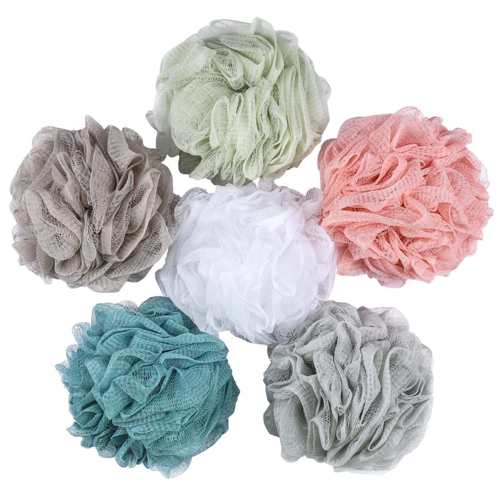 BTYMS gant-douche louffa 60g exfolie en douceur pour la peau