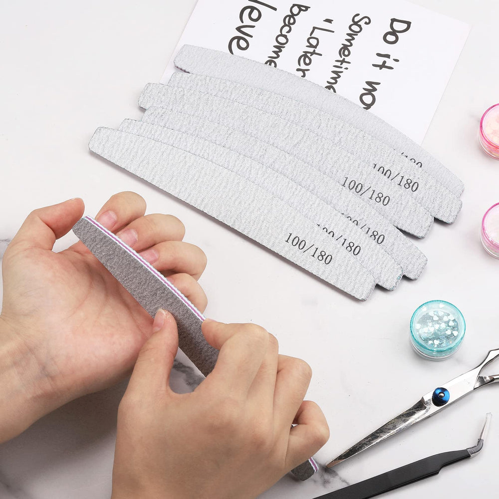 BTYMS kit ongles réutilisable pour manucure à domicile.