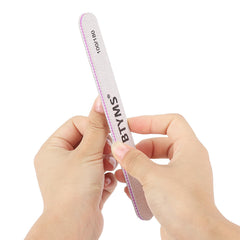 BTYMS lime adaptée pour ongles naturel et artificiel, polissage doux