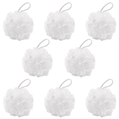 BTYMS pouf-loofah voyage compact, exfoliation douce pendant les déplacements.
