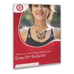 BubblePop papier tatouage imprimante laser: impression facile à domicile pour des designs personnalisés.