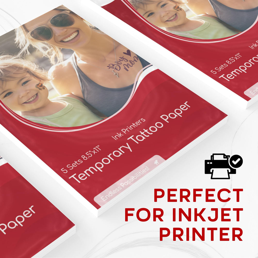 BubblePop! format standard 8,5x11, compatible imprimante et transfert net.