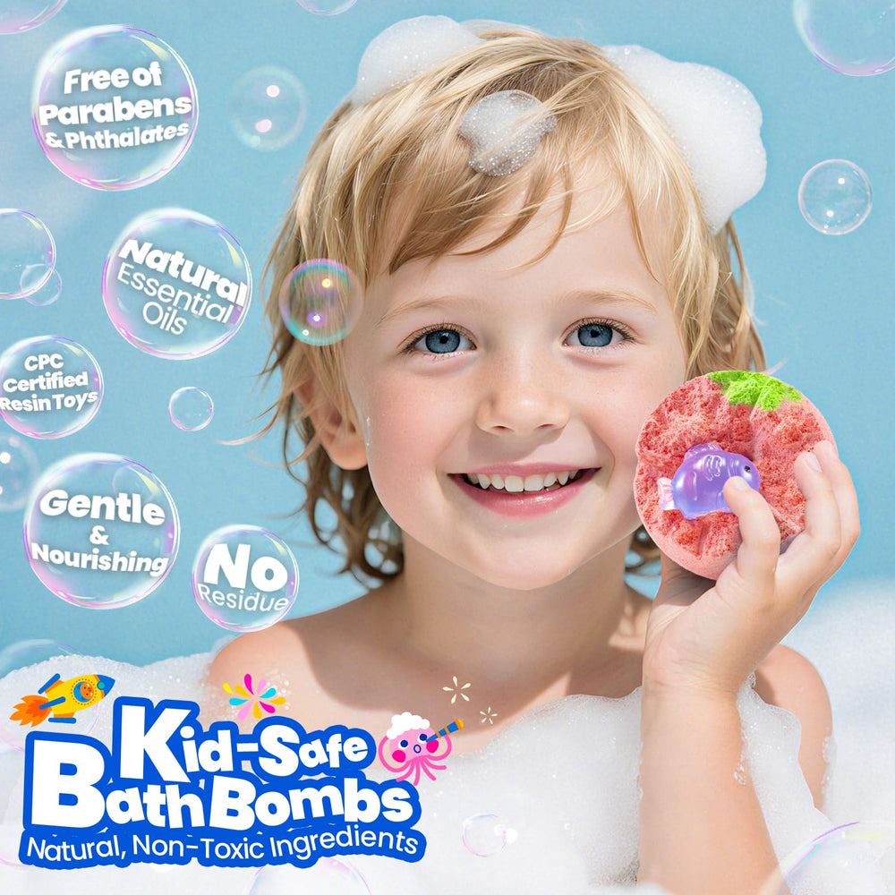 BubbleTail bombe bain dévoile figurine animale lumineuse à chaque utilisation