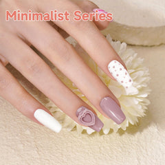 Bandes vernis ongulaire BUBU CANDY ajoutant facilité et précision.