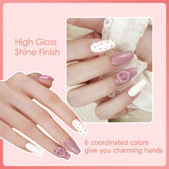 Flacons vernis gel BUBU CANDY 15 ml, couleur solide et pigmentée.