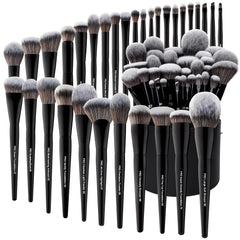 Pinceaux Bueart Design ensemble 32pieces avec support grand pour rangement élégant.