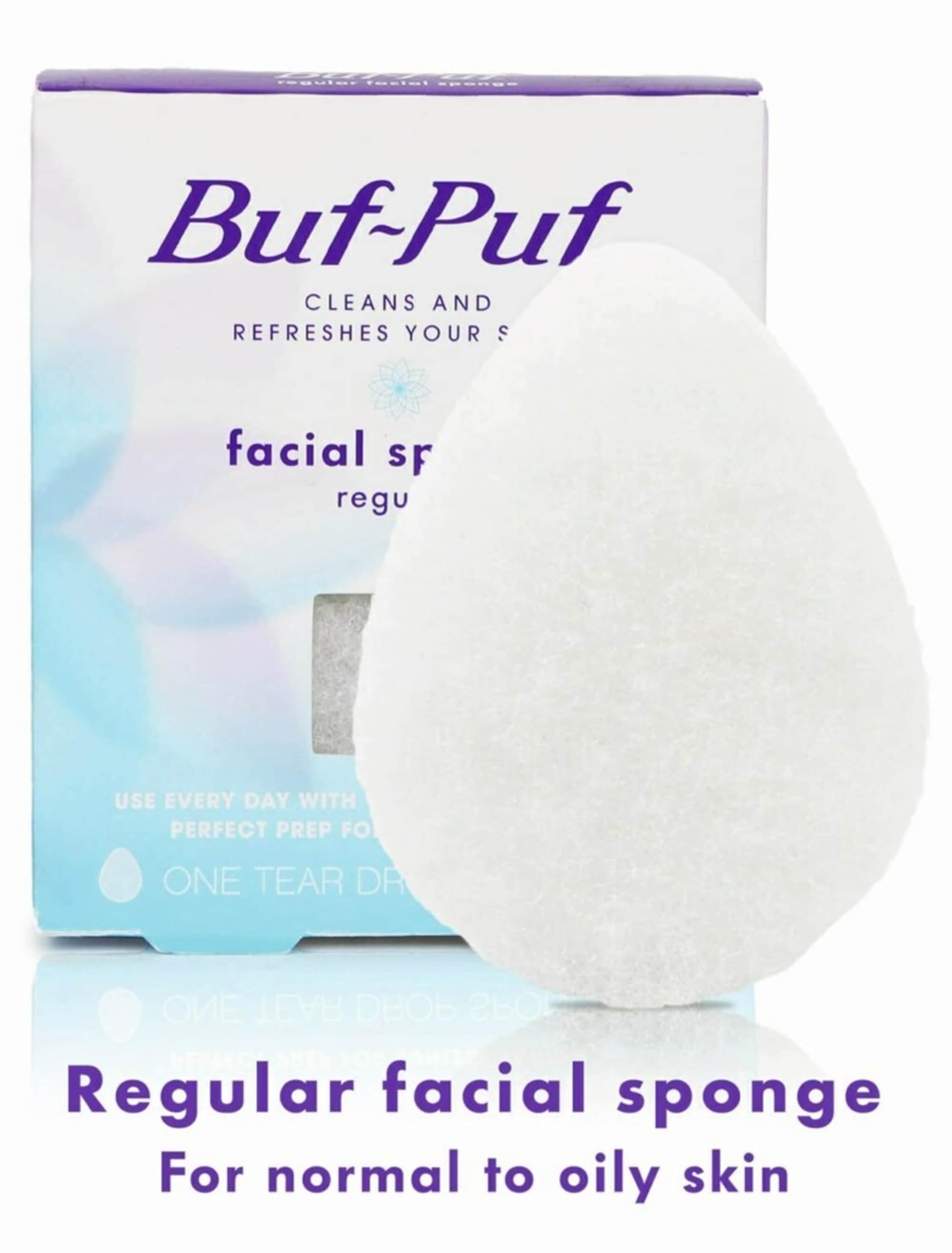 Buf-Puf éponge-visage-démaquillage-profond: élimine maquillage en douceur.