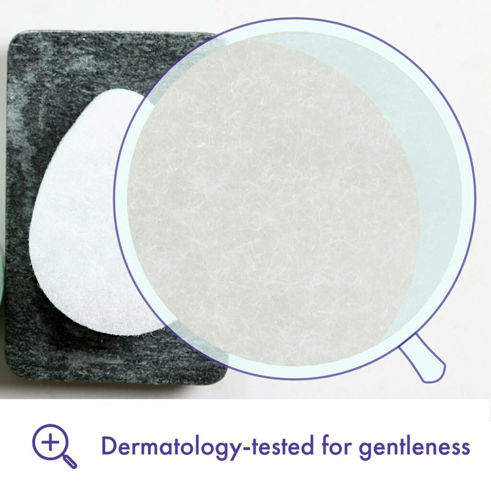 Buf-Puf éponge-visage-exfoliant-doux: exfoliation légère pour peau lisse.
