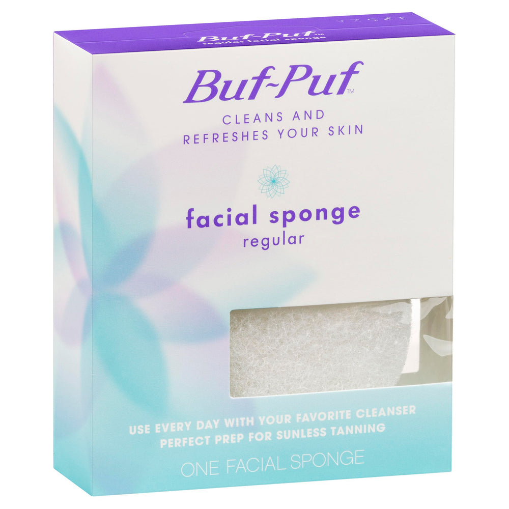 Buf-Puf éponge-visage-peau-grasse: aide à gérer l'excès de sébum.