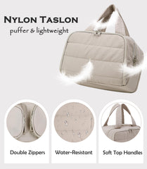 BUZFOWU Trousse: doublure PVC étanche facilite le nettoyage et évite les fuites.