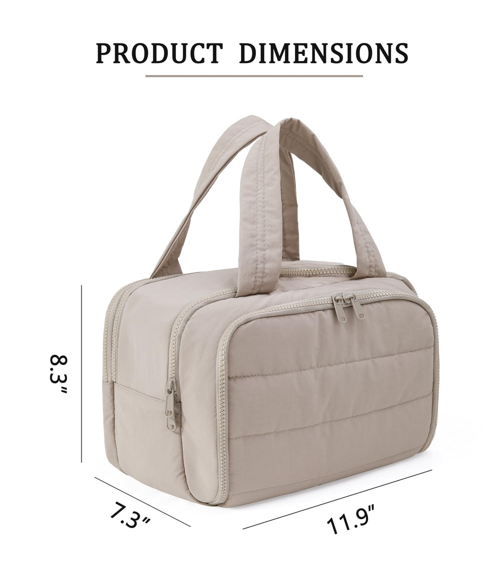 BUZFOWU Trousse: emplacements pour brosses, protège et range proprement.