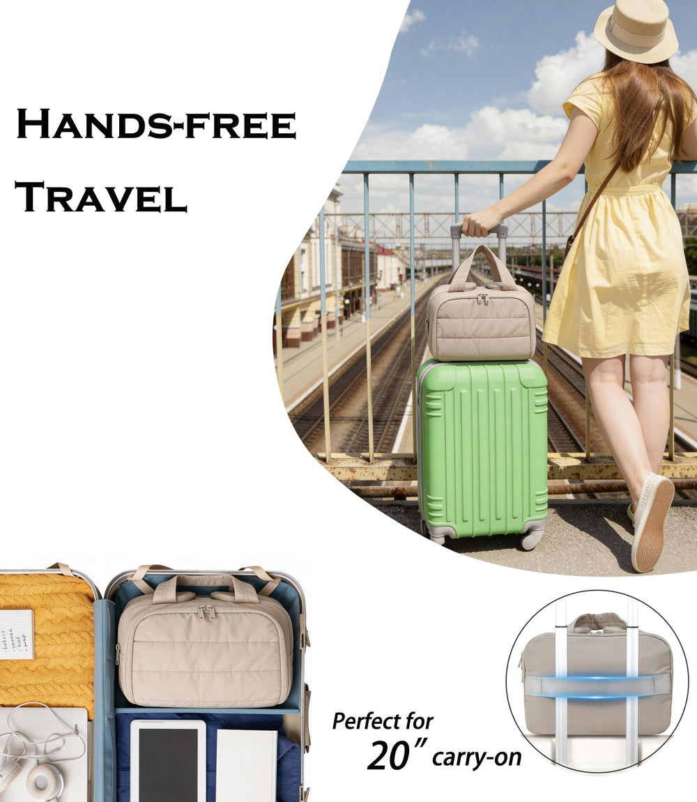 BUZFOWU Trousse avec sonanse: transport facile en voyage.