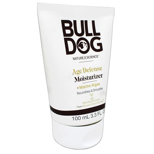 Bulldog Age Defense crème visage mains-application, geste rapide et ciblé.