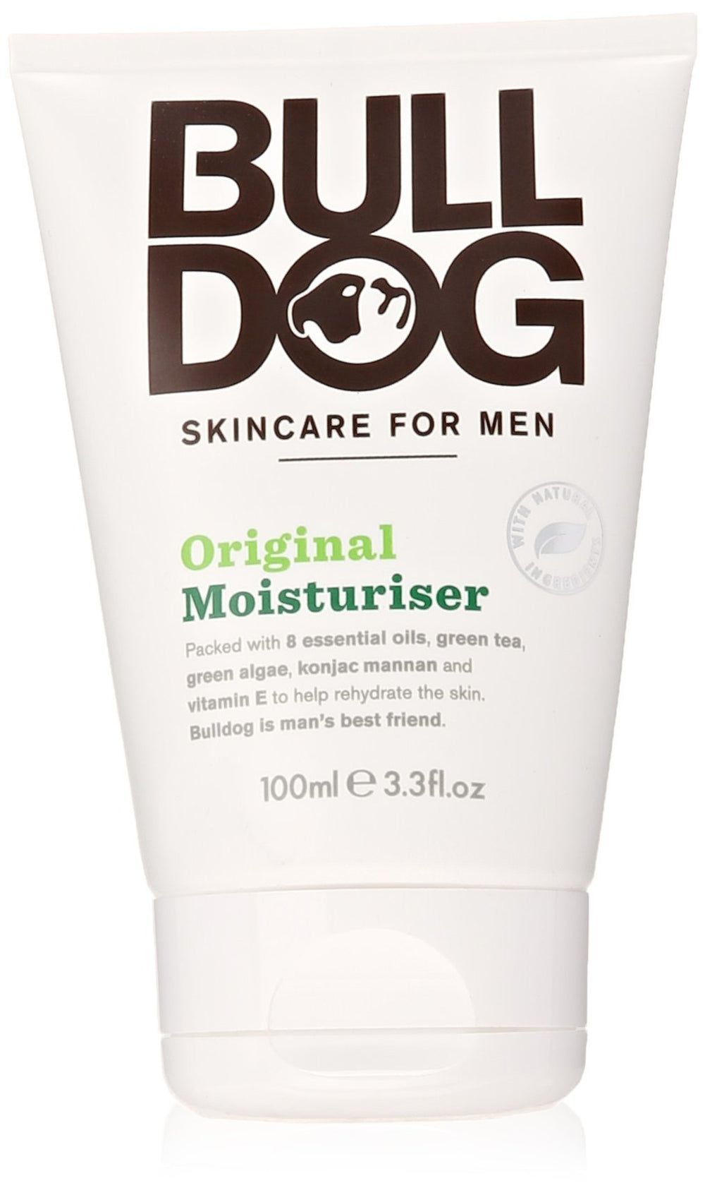 Bulldog Hydratant Original, bouteille, hydratation douce du visage.