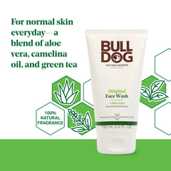 BULLDOG Original – application sur le visage pour nettoyer en douceur.