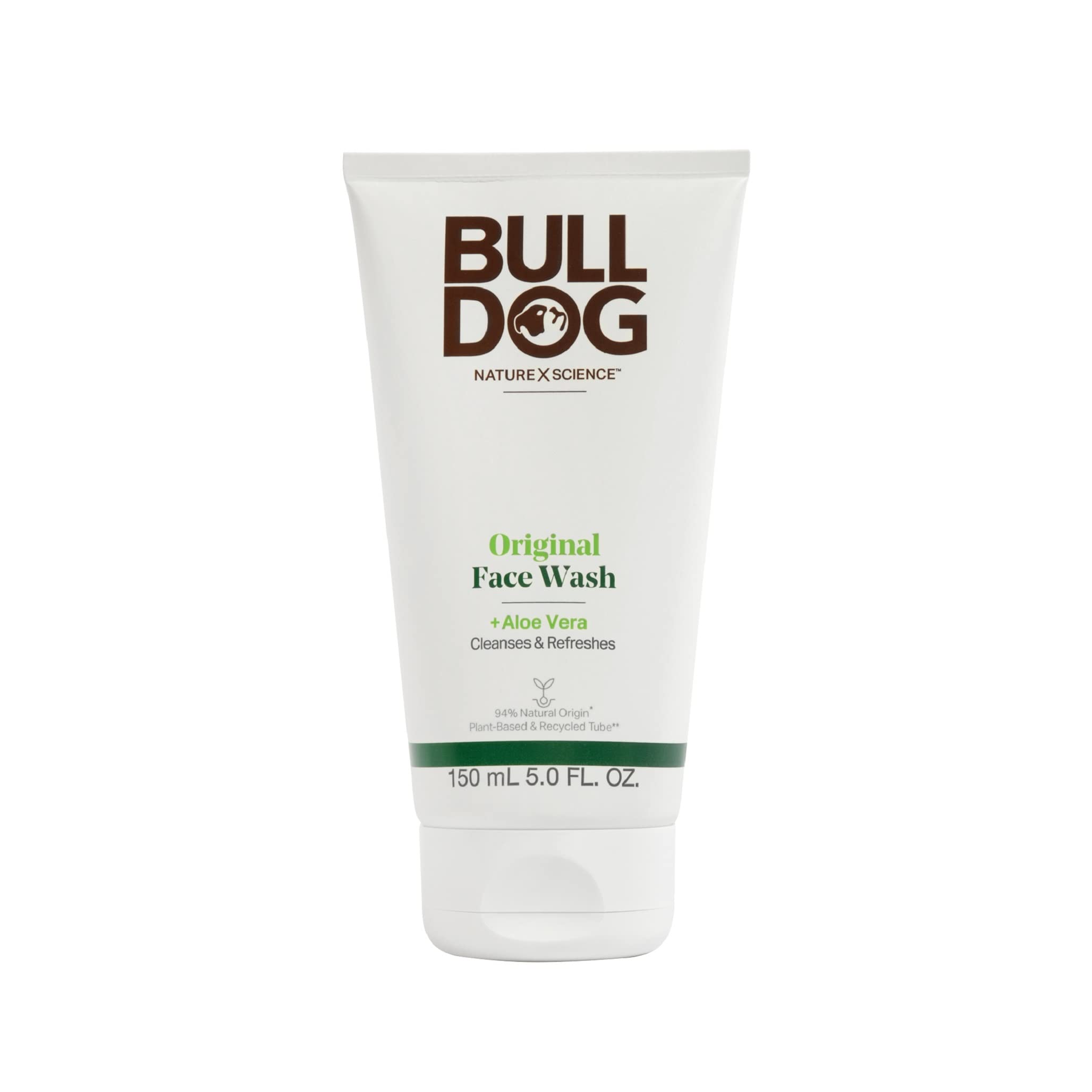 BULLDOG Nettoyant Visage Original – bouteille pompe prête à l emploi pour votre routine.